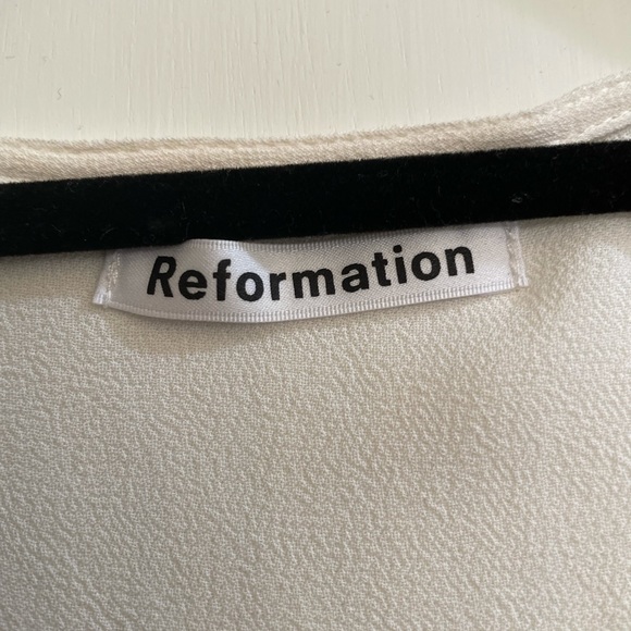 Reformation tie front top - Picture 2 of 2